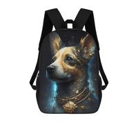 sinyumoney Sac À Dos Scolaire Imprimé En 3D Pour Enfants Jack Russell Terrier Dog Sac À Dos Scolaire Pour Enfants, Sac De Voyage, Sac À Livres Tendance, Grand Sac À Dos De Grande Capacité 17inch