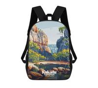 sinyumoney Sac À Dos Scolaire Imprimé En 3D Pour Enfants Kakadu National Park Australia Landscape, Grande Capacité, Idéal Pour Les Voyages, Tendance Et Décontracté 17inch