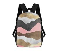sinyumoney Sac À Dos Scolaire Imprimé En 3D Pour Enfants Landscape Collage C Sac À Dos Scolaire Pour Enfants, Sac De Voyage, Sac À Livres Tendance, Grand Sac À Dos De Grande Capacité 17inch