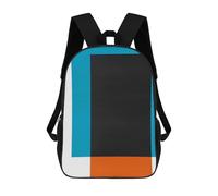 sinyumoney Sac À Dos Scolaire Imprimé En 3D Pour Enfants Minimalist Figures 07, Grande Capacité, Idéal Pour Les Voyages, Tendance Et Décontracté 17inch