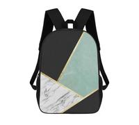 sinyumoney Sac À Dos Scolaire Imprimé En 3D Pour Enfants Modern Textures IV Sacs À Livres, Sacs De Voyage Scolaires Grande Capacité Pour Enfants/étudiants/adultes 17inch