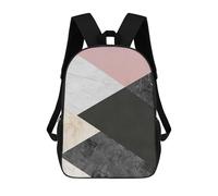 sinyumoney Sac À Dos Scolaire Imprimé En 3D Pour Enfants Modern Textures VII Sac À Dos Scolaire Pour Enfants, Sac De Voyage, Sac À Livres Tendance, Grand Sac À Dos De Grande Capacité 17inch