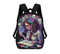 sinyumoney Sac À Dos Scolaire Imprimé En 3D Pour Enfants Neuroscience Study Kit, Sac À Dos De Voyage Haute Capacité Pour Enfants, Sac À Livres, Sac D'école 17inch