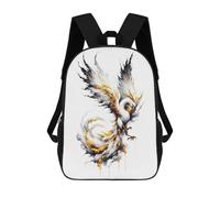 sinyumoney Sac À Dos Scolaire Imprimé En 3D Pour Enfants Oil Phoenix Sacs À Livres, Sacs De Voyage Scolaires Grande Capacité Pour Enfants/étudiants/adultes 17inch