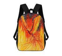 sinyumoney Sac À Dos Scolaire Imprimé En 3D Pour Enfants Phoenix Bird Sacs À Livres, Sacs De Voyage Scolaires Grande Capacité Pour Enfants/étudiants/adultes 17inch