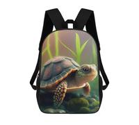 sinyumoney Sac À Dos Scolaire Imprimé En 3D Pour Enfants Sea Turtle, Grande Capacité, Idéal Pour Les Voyages, Tendance Et Décontracté 17inch