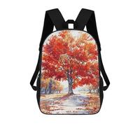 sinyumoney Sac À Dos Scolaire Imprimé En 3D Pour Enfants Solitary Red Giant, Grande Capacité, Idéal Pour Les Voyages, Tendance Et Décontracté 17inch