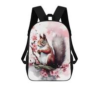 sinyumoney Sac À Dos Scolaire Imprimé En 3D Pour Enfants Squirrel, Sac À Dos De Voyage Haute Capacité Pour Enfants, Sac À Livres, Sac D'école 17inch