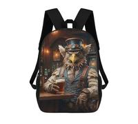sinyumoney Sac À Dos Scolaire Imprimé En 3D Pour Enfants Steampunk Beer Griffin 3 Sac À Dos Scolaire Pour Enfants, Sac De Voyage, Sac À Livres Tendance, Grand Sac À Dos De Grande Capacité 17inch