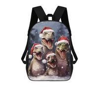 sinyumoney Sac À Dos Scolaire Imprimé En 3D Pour Enfants T Rex Dinosaur Family Sac À Dos Scolaire Pour Enfants, Sac De Voyage, Sac À Livres Tendance, Grand Sac À Dos De Grande Capacité 17inch