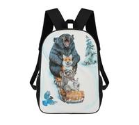 sinyumoney Sac À Dos Scolaire Imprimé En 3D Pour Enfants The Big Hill, Grande Capacité, Idéal Pour Les Voyages, Tendance Et Décontracté 17inch