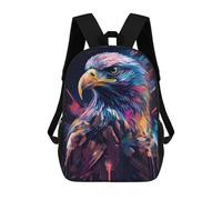 sinyumoney Sac À Dos Scolaire Imprimé En 3D Pour Enfants The Free Eagle, Grande Capacité, Idéal Pour Les Voyages, Tendance Et Décontracté 17inch
