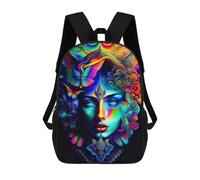 sinyumoney Sac À Dos Scolaire Lady Surreal 07 Sac À Dos Scolaire Enfant Imprimé En 3D, Sac De Voyage Tendance, Sac D'école Garçon 17inch