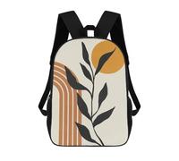 sinyumoney Sac À Dos Scolaire Minimalist Floral 11 Sac À Dos Scolaire Enfant Imprimé En 3D, Sac De Voyage Tendance, Sac D'école Garçon 17inch