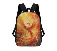 sinyumoney Sac À Dos Scolaire Phoenix Rising Sac À Dos Scolaire Enfant Imprimé En 3D, Sac De Voyage Tendance, Sac D'école Garçon 17inch