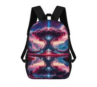 sinyumoney Sac À Dos Scolaire Pink Tree of Life Sac À Livres Pour Garçons Et Filles, Sac D'école, Sac Pour Étudiants, Sac De Voyage D'affaires, Sac De Travail 17inch
