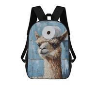 sinyumoney Sac À Dos Scolaire Pour Enfants 17inch Sac À Dos De Voyage Décontracté Imprimé En 3D Pour Garçons Et Filles, Grande Capacité