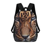 sinyumoney Sac À Dos Scolaire Pour Enfants Cute Wet Leopard Sac À Dos Décontracté Pour Les Voyages, Imprimé En 3D, Pour Garçons Et Filles, Grande Capacité 17inch