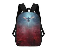 sinyumoney Sac À Dos Scolaire Pour Enfants Dove Descends from The Sky Sac À Dos Scolaire Pour Enfants, Style Décontracté Et Tendance, Imprimé En 3D, Amusant Et Original 17inch
