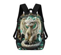 sinyumoney Sac À Dos Scolaire Pour Enfants Imprimé En 3D Abstract Kintsugi Dragon Sacs À Dos, Sacs À Dos De Voyage Décontractés, Grand Sac À Dos De Jour Pour Garçons 17inch