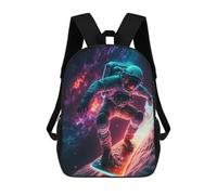 sinyumoney Sac À Dos Scolaire Pour Enfants Imprimé En 3D Astronaut Surfing in Space -2 Sacs À Dos, Sacs À Dos De Voyage Décontractés, Grand Sac À Dos De Jour Pour Garçons 17inch