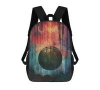 sinyumoney Sac À Dos Scolaire Pour Enfants Imprimé En 3D Basketball Galaxy Sac À Dos De Sport Pour Garçons Et Filles Sac À Dos Tendance 17inch