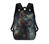 sinyumoney Sac À Dos Scolaire Pour Enfants Imprimé En 3D Bengal Cat Mythology Sac À Dos De Sport Pour Garçons Et Filles, Sac À Dos Tendance 17inch