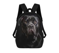sinyumoney Sac À Dos Scolaire Pour Enfants Imprimé En 3D Cane Corso Closeup Face Sac À Dos De Sport Pour Garçons Et Filles, Sac À Dos Tendance 17inch