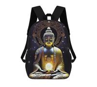 sinyumoney Sac À Dos Scolaire Pour Enfants Imprimé En 3D Cosmic Peace Sacs À Dos, Sacs À Dos De Voyage Décontractés, Grand Sac À Dos De Jour Pour Garçons 17inch