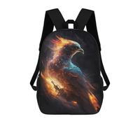sinyumoney Sac À Dos Scolaire Pour Enfants Imprimé En 3D Cosmic Phoenix Sac À Dos De Sport Pour Garçons Et Filles, Sac À Dos Tendance 17inch