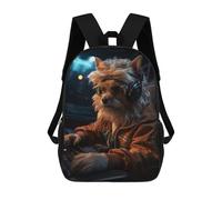 sinyumoney Sac À Dos Scolaire Pour Enfants Imprimé En 3D Cute Gaming Dog Sac À Dos De Sport Pour Garçons Et Filles Sac À Dos Tendance 17inch
