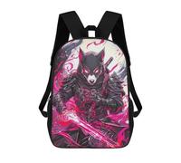 sinyumoney Sac À Dos Scolaire Pour Enfants Imprimé En 3D Dalmatian Dog Samurai Warrior, Grande Capacité, Idéal Pour Les Voyages, Les Livres Et L'école.