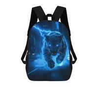 sinyumoney Sac À Dos Scolaire Pour Enfants Imprimé En 3D Electric Panther Sacs À Dos, Sacs À Dos De Voyage Décontractés, Grand Sac À Dos De Jour Pour Garçons 17inch