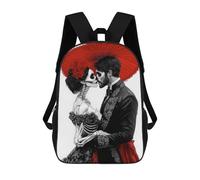 sinyumoney Sac À Dos Scolaire Pour Enfants Imprimé En 3D Eternal Love Sac À Dos De Sport Pour Garçons Et Filles, Sac À Dos Tendance 17inch