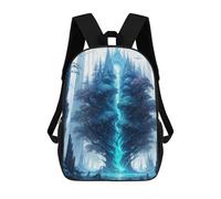sinyumoney Sac À Dos Scolaire Pour Enfants Imprimé En 3D Fantasy Magical Tree Sac À Dos De Sport Pour Garçons Et Filles, Sac À Dos Tendance 17inch