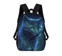 sinyumoney Sac À Dos Scolaire Pour Enfants Imprimé En 3D Galactic Feline Majesty -1 Sacs À Dos, Sacs À Dos De Voyage Décontractés, Grand Sac À Dos De Jour Pour Garçons 17inch