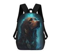 sinyumoney Sac À Dos Scolaire Pour Enfants Imprimé En 3D Irish Setter Dog Sac À Dos De Sport Pour Garçons Et Filles, Sac À Dos Tendance 17inch