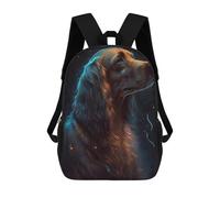 sinyumoney Sac À Dos Scolaire Pour Enfants Imprimé En 3D Irish Setter Dog Sac À Dos De Sport Pour Garçons Et Filles, Sac À Dos Tendance 17inch