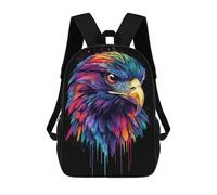 sinyumoney Sac À Dos Scolaire Pour Enfants Imprimé En 3D Pop Art Rainbow Red Kite P Sac À Dos De Sport Pour Garçons Et Filles, Sac À Dos Tendance 17inch