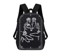 sinyumoney Sac À Dos Scolaire Pour Enfants Imprimé En 3D Skeleton Key Sacs À Dos, Sacs À Dos De Voyage Décontractés, Grand Sac À Dos De Jour Pour Garçons 17inch