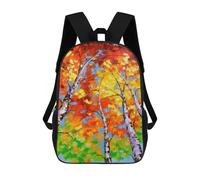 sinyumoney Sac À Dos Scolaire Pour Enfants Imprimé En 3D Sky Birch Sac À Dos De Sport Pour Garçons Et Filles, Sac À Dos Tendance 17inch