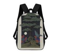 sinyumoney Sac À Dos Scolaire Pour Enfants Imprimé En 3D The Boy with The Red Scarf Sacs À Dos, Sacs À Dos De Voyage Décontractés, Grand Sac À Dos De Jour Pour Garçons 17inch