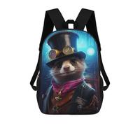 sinyumoney Sac À Dos Scolaire Pour Enfants Imprimé En 3D The Time Dooker Sacs À Dos, Sacs À Dos De Voyage Décontractés, Grand Sac À Dos De Jour Pour Garçons 17inch