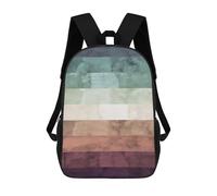 sinyumoney Sac À Dos Scolaire Pour Enfants Imprimé En 3D Watercolor Landscape 16 Sacs À Dos, Sacs À Dos De Voyage Décontractés, Grand Sac À Dos De Jour Pour Garçons 17inch