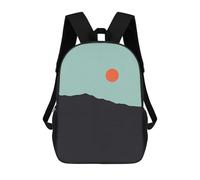 sinyumoney Sac À Dos Scolaire Pour Enfants Imprimé En 3D Watercolor Landscape 9 Sac À Dos De Sport Pour Garçons Et Filles, Sac À Dos Tendance 17inch