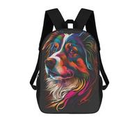 sinyumoney Sac À Dos Scolaire Pour Enfants My Australian Shepherd Sac À Dos Scolaire Pour Enfants, Style Décontracté Et Tendance, Imprimé En 3D, Amusant Et Original 17inch