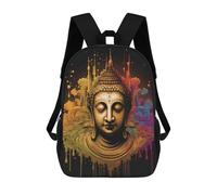 sinyumoney Sac À Dos Scolaire Pour Enfants Path of Compassion Sac À Dos Décontracté Pour Les Voyages, Imprimé En 3D, Pour Garçons Et Filles, Grande Capacité 17inch