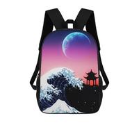 sinyumoney Sac À Dos Scolaire Pour Enfants Projects 33 Sac À Dos Tendance Pour Adolescents, Sac À Dos Décontracté Pour Garçons Et Filles, Sac D'école Imprimé En 3D 17inch