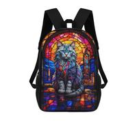 sinyumoney Sac À Dos Scolaire Pour Enfants Ragdoll Cat Sac À Dos Décontracté Pour Les Voyages, Imprimé En 3D, Pour Garçons Et Filles, Grande Capacité 17inch