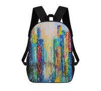 sinyumoney Sac À Dos Scolaire Pour Enfants RaiNY Sac À Dos Scolaire Pour Enfants, Style Décontracté Et Tendance, Imprimé En 3D, Amusant Et Original 17inch